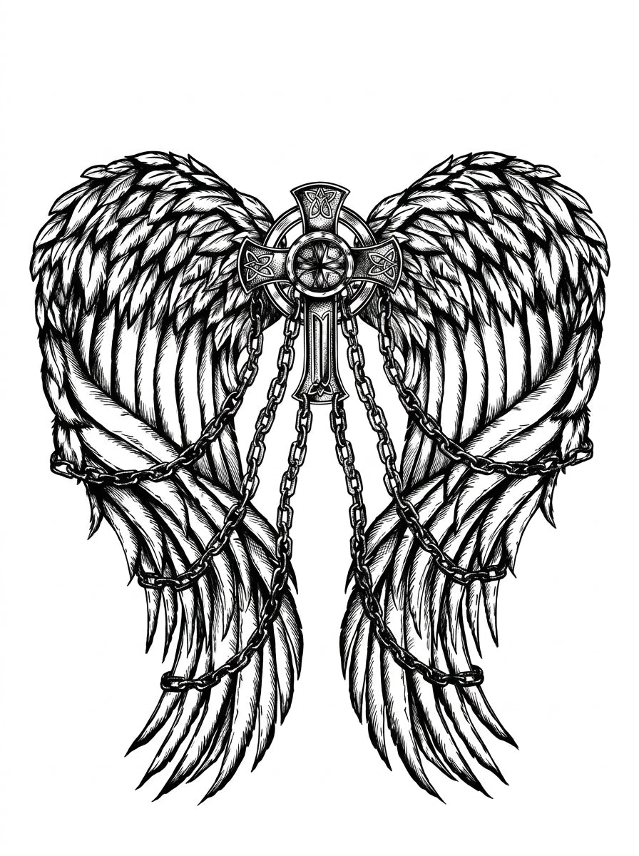 Angel Wings Cross