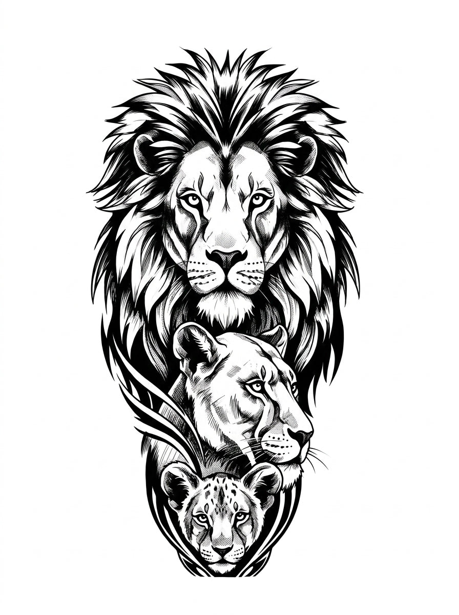 Lion Family