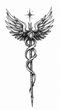 Angelic Caduceus (Q-618)