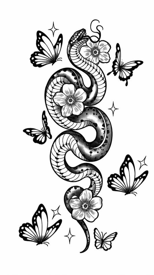 Floral Serpent (Q-633)