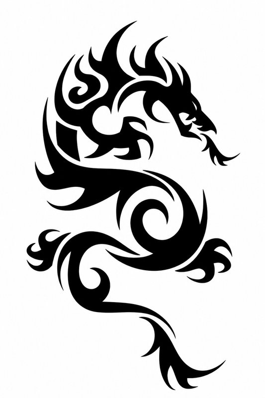 Tribal Dragon ( Q-053)