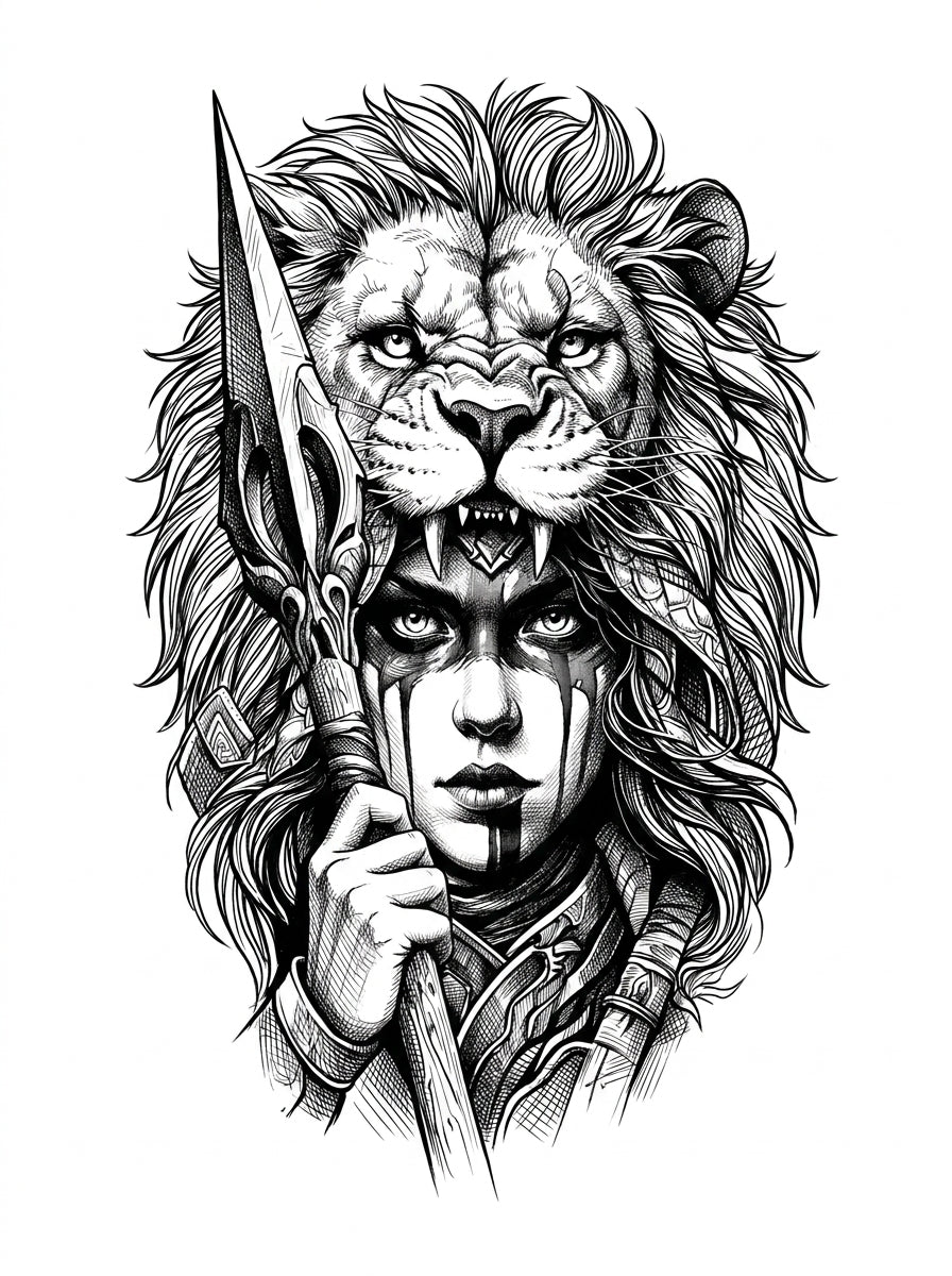 Lion Spirit Warrior