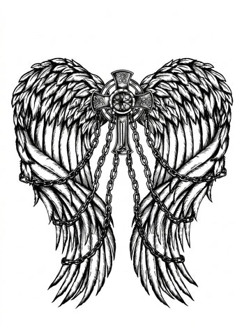 Angel Wings Cross