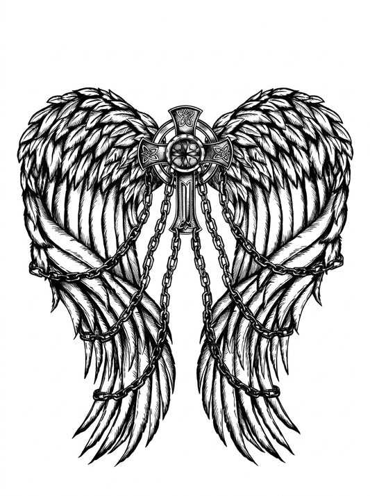 Angel Wings Cross