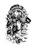 Mystic Geisha Skull