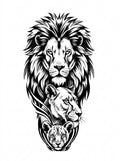 Lion Family