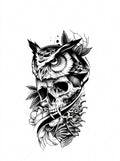 Owl & Skull