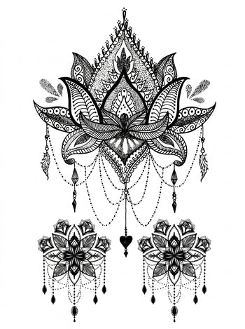 Bohemian Lotus Mandala