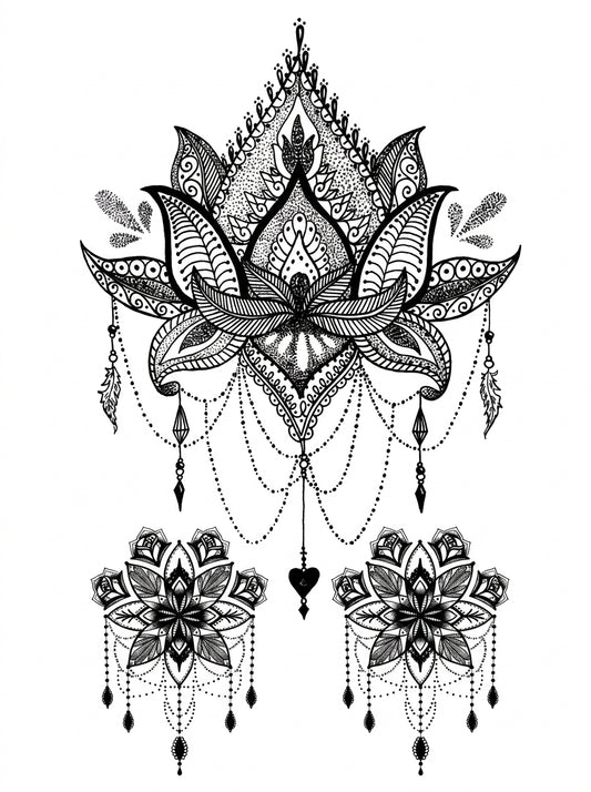 Bohemian Lotus Mandala