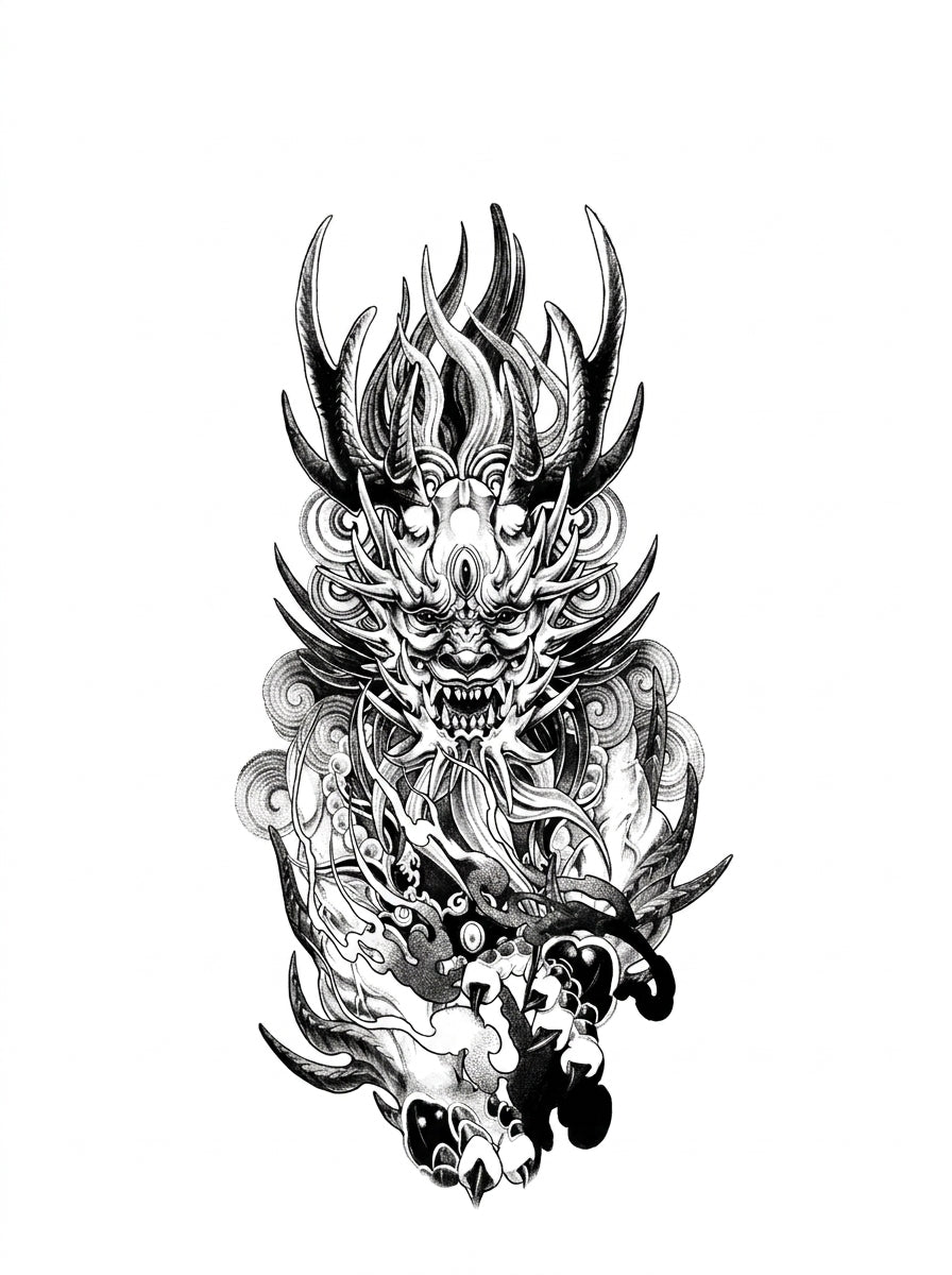 Oni Demon Mask