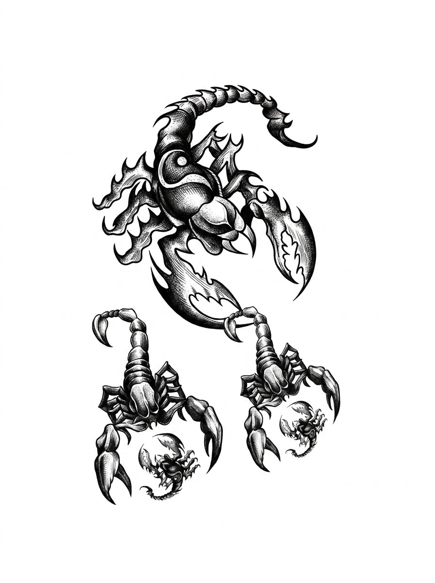 Venom Scorpion Trio